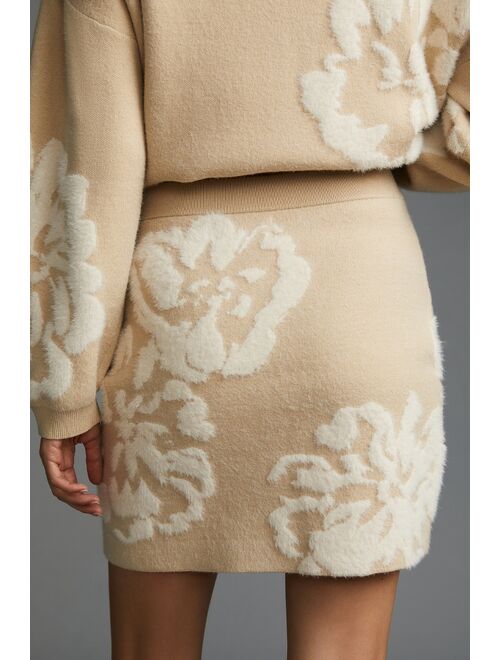 By Anthropologie Sweater Skirt Set