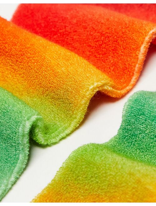 Polo Ralph Lauren sport capsule socks in tie dye with logo