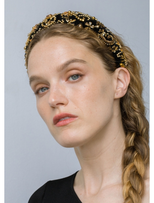 Jennifer Behr Ember embellished headband