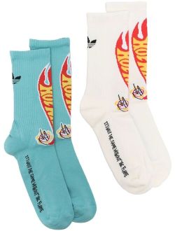 x Hot Wheels printed socks