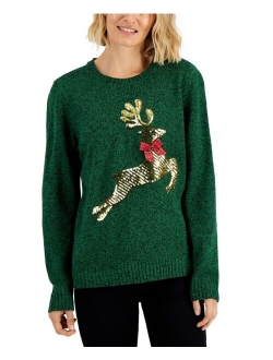 KAREN SCOTT Petite Holiday Sweater, Created for Macy's