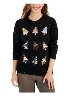 KAREN SCOTT Petite Holiday Sweater, Created for Macy's