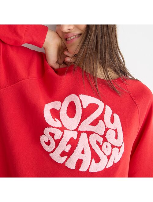 J.Crew Cozy season crewneck sweatshirt