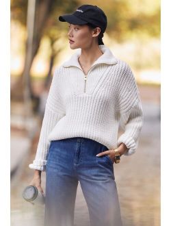 Natalia Half-Zip Sweater