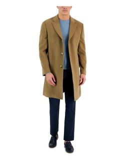 LAUREN RALPH LAUREN Men's Classic-Fit Houndstooth Check Cashmere Overcoat