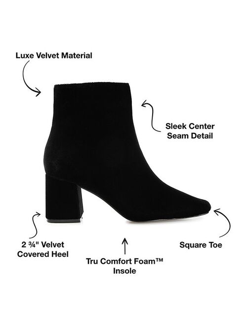 Journee Collection Hazara Tru Comfort Foam Women's Heeled Ankle Boots