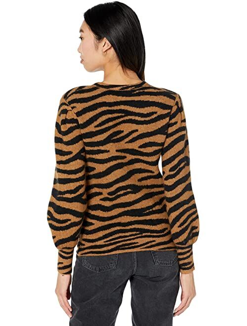 kate spade new york Tiger Stripes Dream Sweater