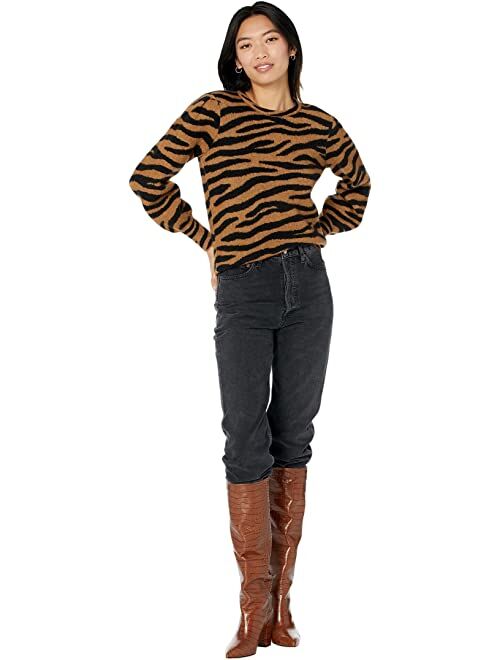 kate spade new york Tiger Stripes Dream Sweater