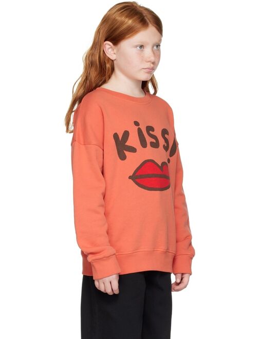 NADADELAZOS Kids Red 'Kiss' Sweatshirt