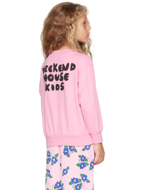 WEEKEND HOUSE KIDS Kids Pink Octopus Sweatshirt