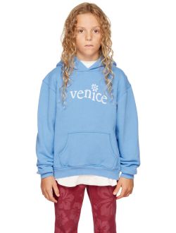 ERL Kids Blue Venice Hoodie