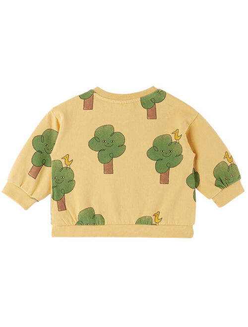 THE CAMPAMENTO Baby Yellow Trees & Birds Sweatshirt