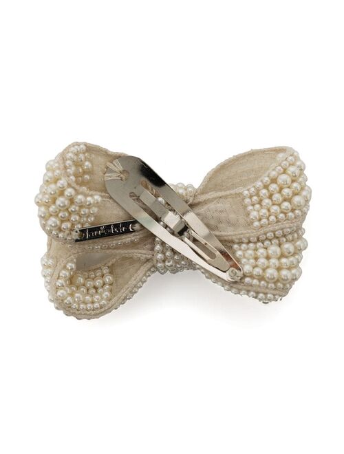 Jennifer Behr Bella pearl-embellished flip clip