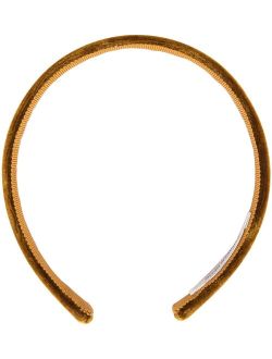 Lacey silk velvet headband