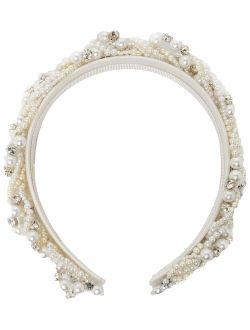 Guilianna crystal pearl headband