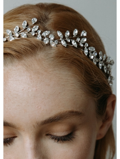 Jennifer Behr crystal-embellished headband