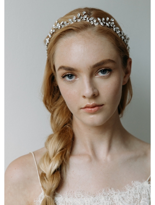 Jennifer Behr crystal-embellished headband