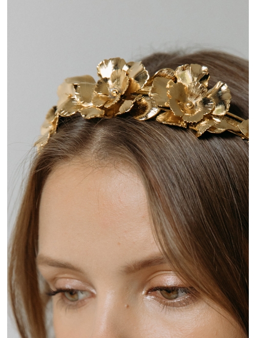 Jennifer Behr Rowena floral headband