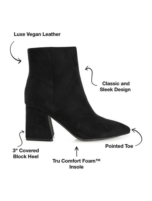 Journee Collection Mylow Tru Comfort Foam Women's Heeled Ankle Boots