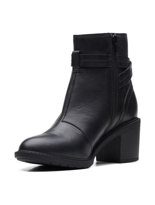 Clarks Scene Star Women's Leather Ankle Boots