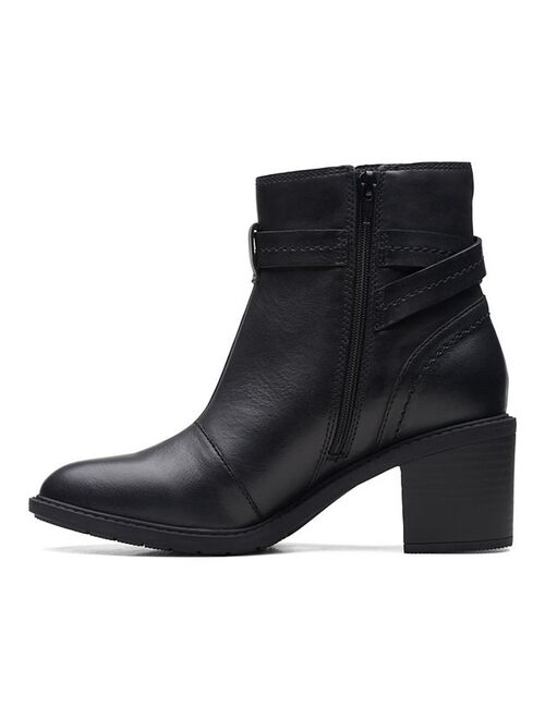 Clarks Scene Star Women's Leather Ankle Boots