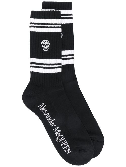 Alexander McQueen skull-motif socks