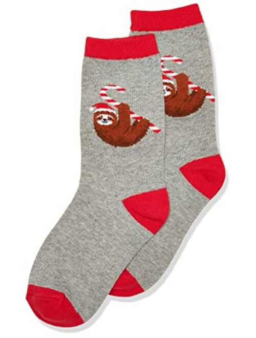 Hot Sox boys Holiday Fun Novelty Casual Crew Socks