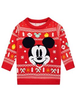 Boys Mickey Mouse Christmas Sweater
