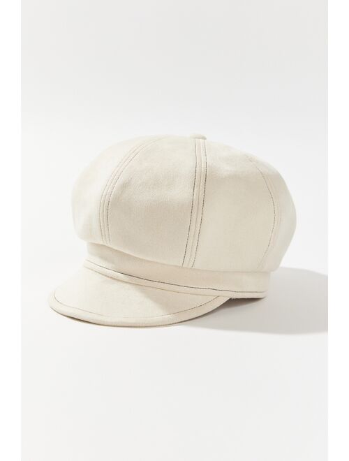 Urban Outfitters Frankie Suede Cabbie Hat