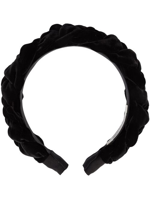 Jennifer Behr Lori braided-detail headband
