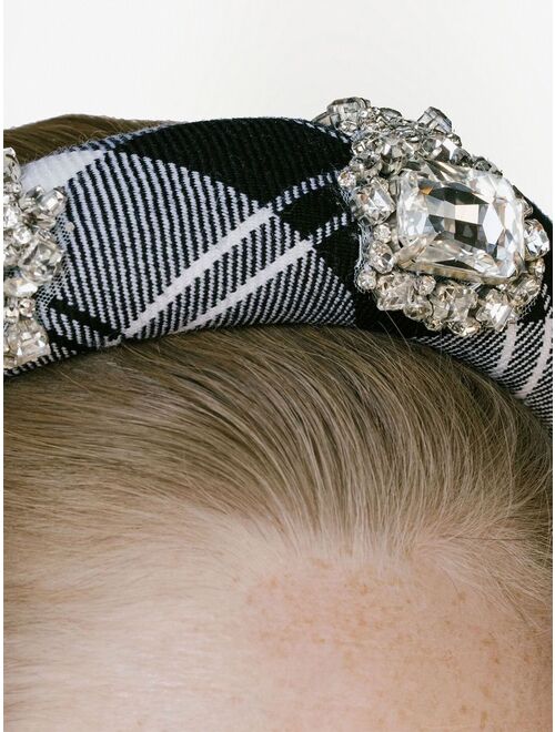 Jennifer Behr Evelina crystal-embellished headband