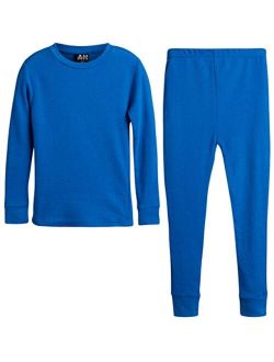 Arctic Hero Boys 2-Piece Thermal Warm Underwear Top and Pant Set