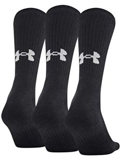 Adult Training Cotton Crew Socks, Multipairs