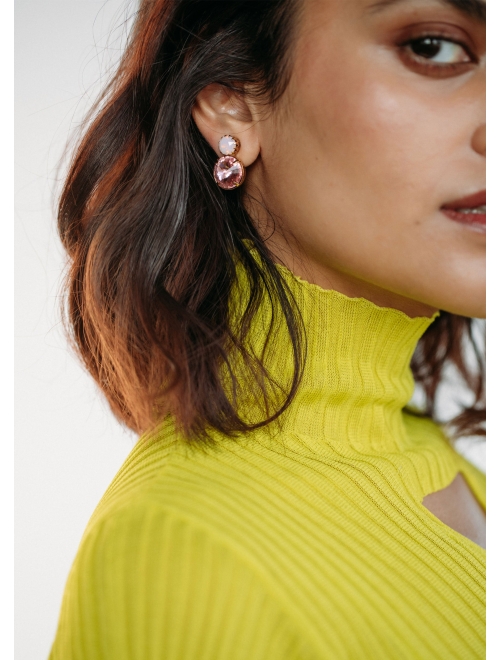 Jennifer Behr Myrla drop-gem earrings