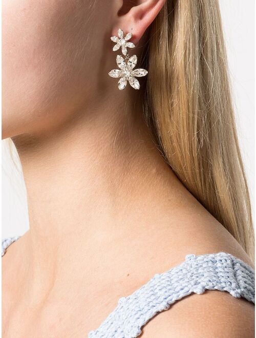 Jennifer Behr Audrey flower earrings