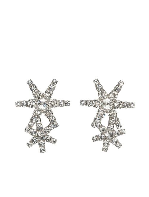 Jennifer Behr Vega crystal-embellished earrings