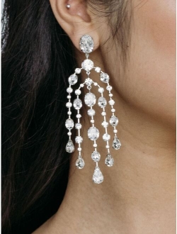 Ophelia crystal drop earrings