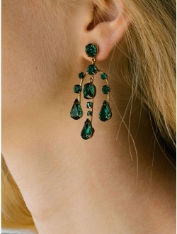 Staci crystal-embellished earrings