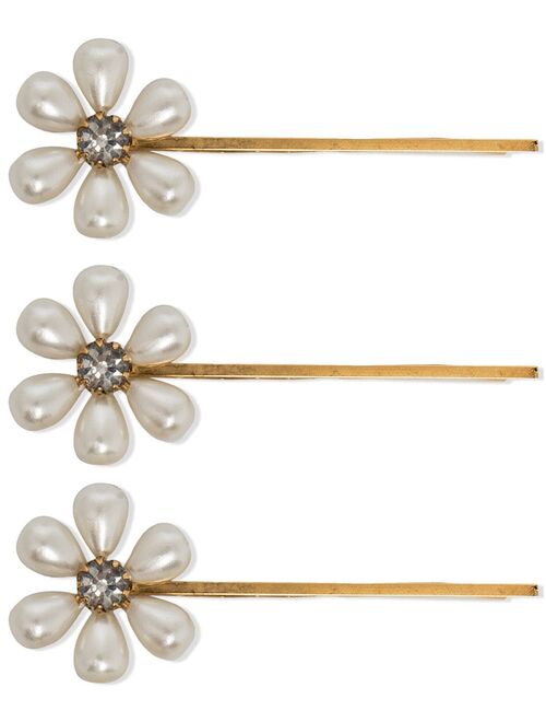Jennifer Behr Daisy pearl-embellished pin set