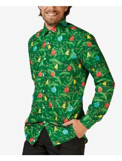 Men's Christmas Tree Dress Shirt
