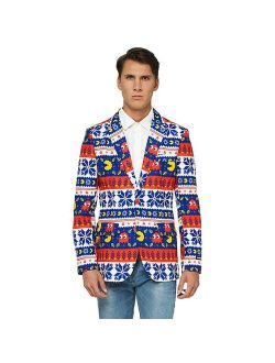 Men's Suitmeister Pac-Man Christmas Blazer