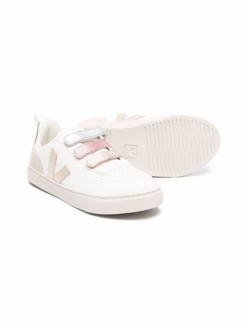 VEJA Kids touch-strap fastening sneakers