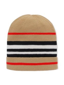 Kids Icon Stripe knitted hat
