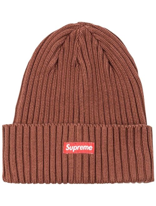 Supreme box-logo ribbed beanie