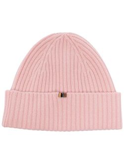 extreme cashmere chunky ribbed-knit beanie