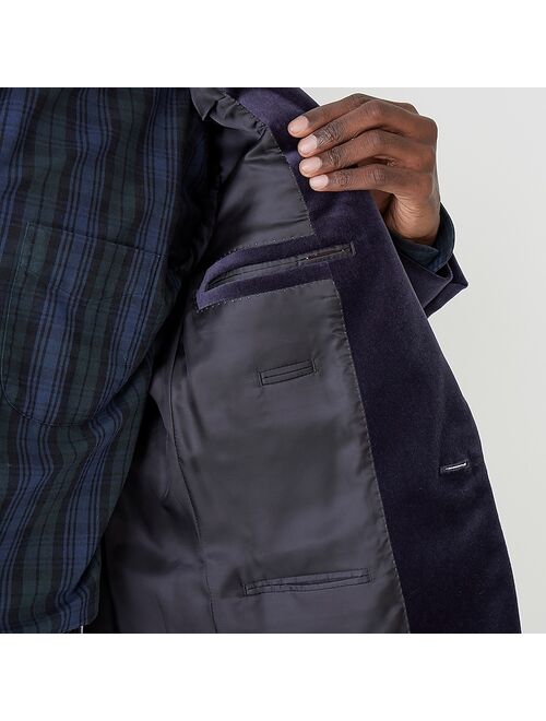 Ludlow Slim-fit shawl-collar tuxedo jacket in velvet
