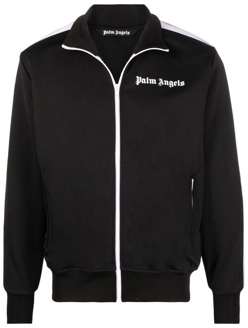 Palm Angels logo-print track jacket