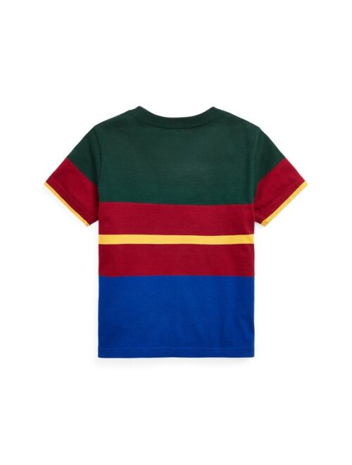 POLO RALPH LAUREN Little Boys Striped Cotton Jersey T-shirt
