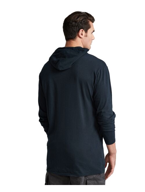 Polo Ralph Lauren Men's Big & Tall Jersey Hooded T-Shirt