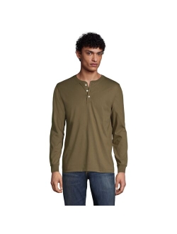 Big & Tall Lands' End Super-T Henley